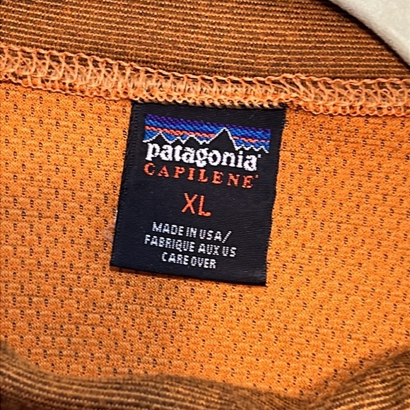 Patagonia Men's Capilene Turtle Neck Long Sleeve Shirt Base Layer Size XL - Picture 6 of 12